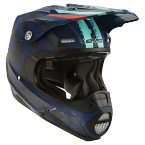 EVS T5 Grappler Adult Off-Road Motorcycle Helmet - Matte Dark Blue / X-Small