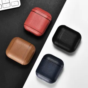 Exinoz Custom Leather Case for Apple AirPods