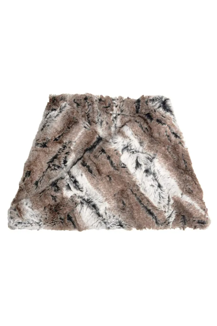 Faux fur neck warmers