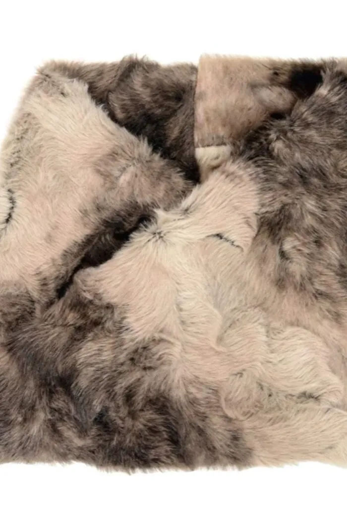 Faux fur neck warmers