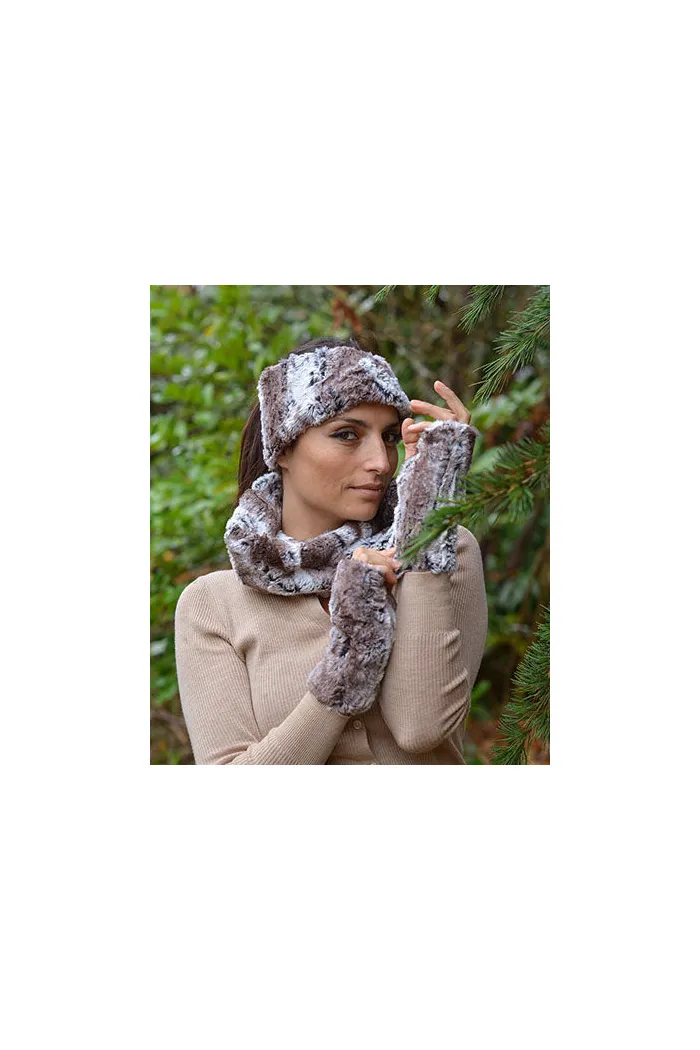 Faux fur neck warmers