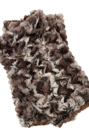 Faux fur neck warmers