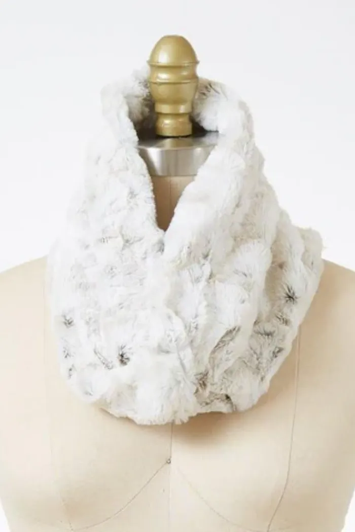 Faux fur neck warmers