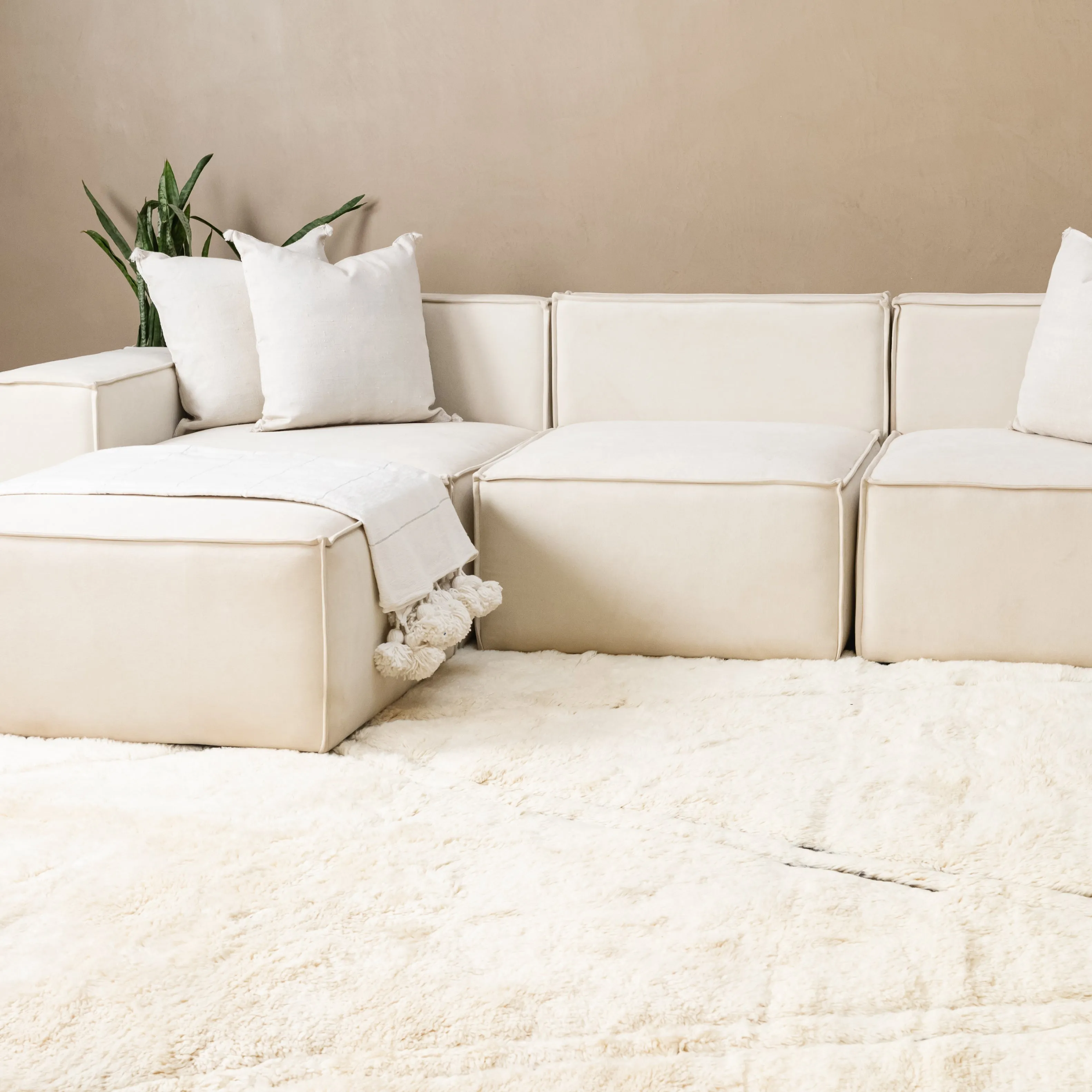 Fertile Valley - Luxury Shag Moroccan Rug