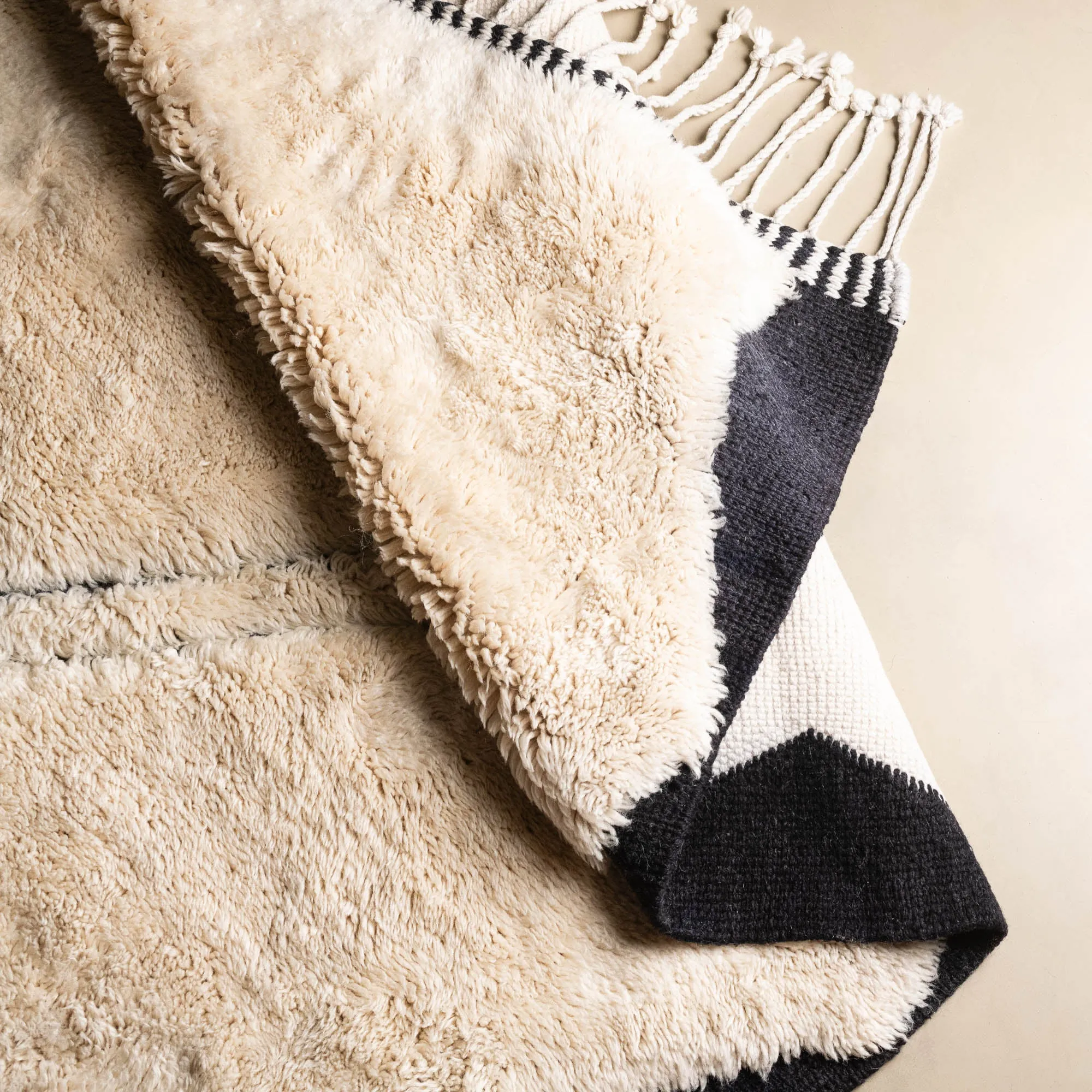 Fertile Valley - Luxury Shag Moroccan Rug