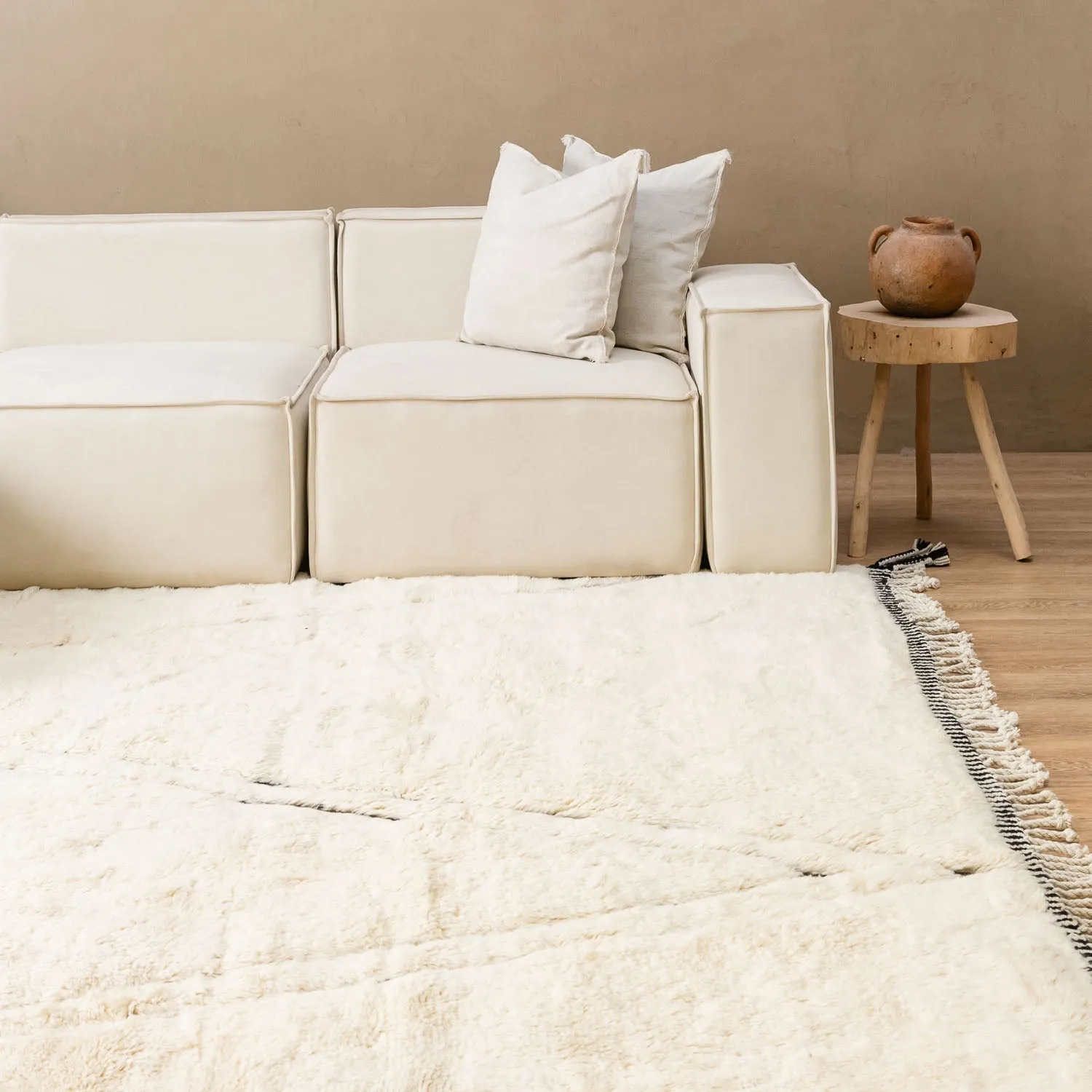 Fertile Valley - Luxury Shag Moroccan Rug