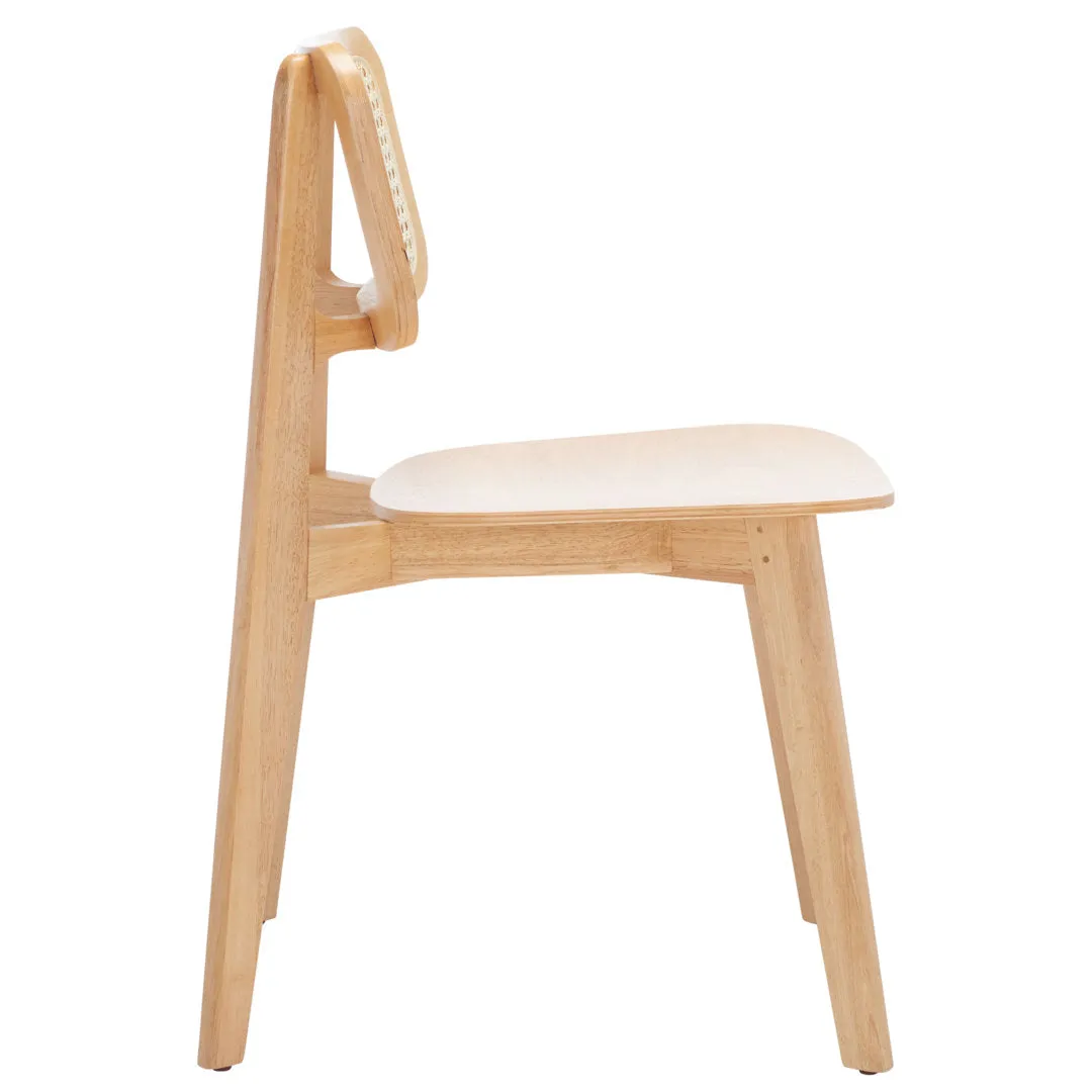 Finchamp Side Chair (Set of 2) Bay Isle Home™ Color: Beige