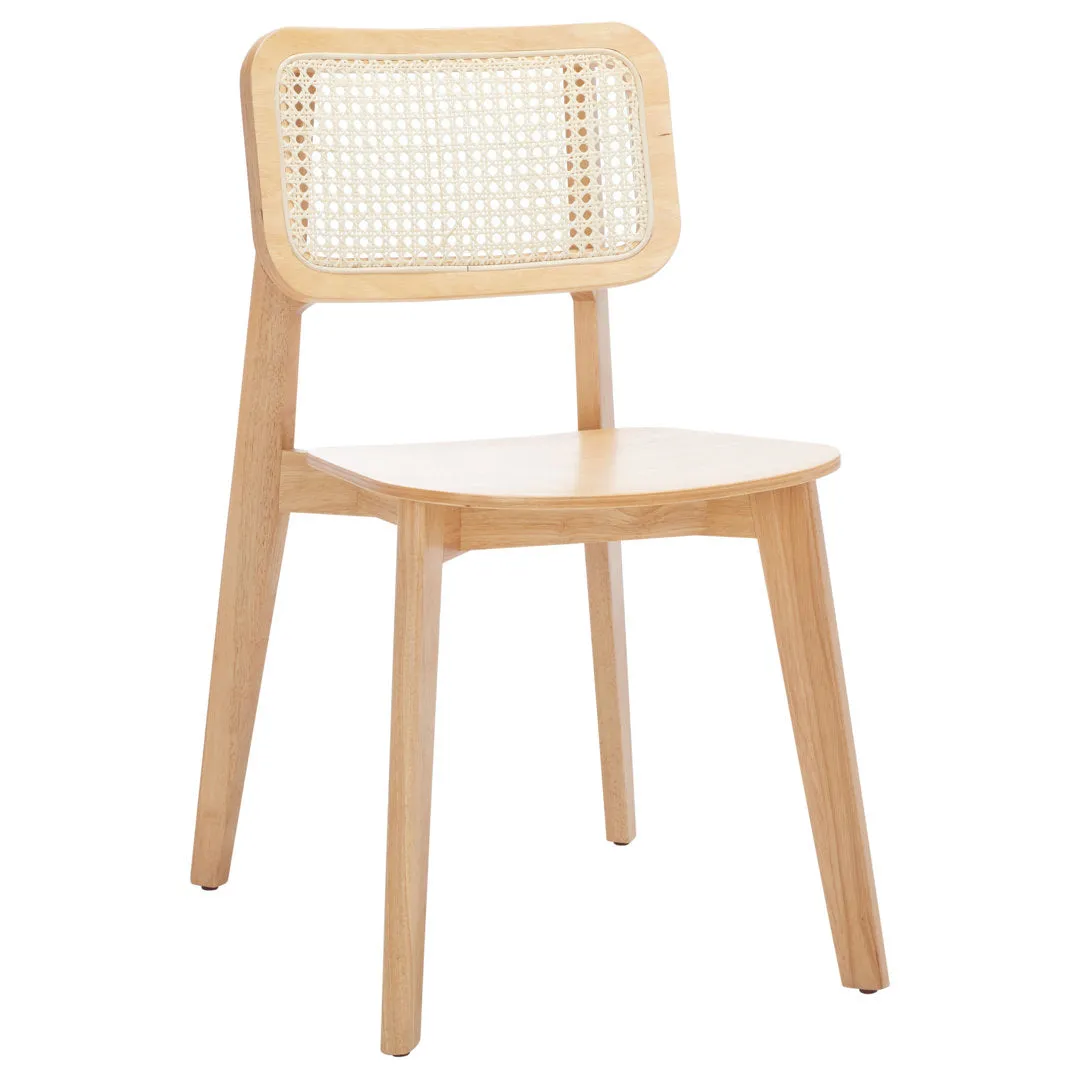 Finchamp Side Chair (Set of 2) Bay Isle Home™ Color: Beige