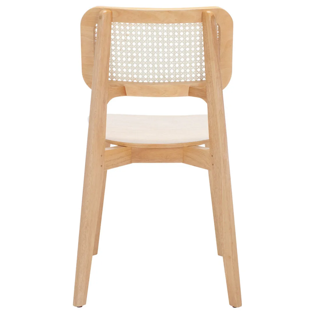 Finchamp Side Chair (Set of 2) Bay Isle Home™ Color: Beige