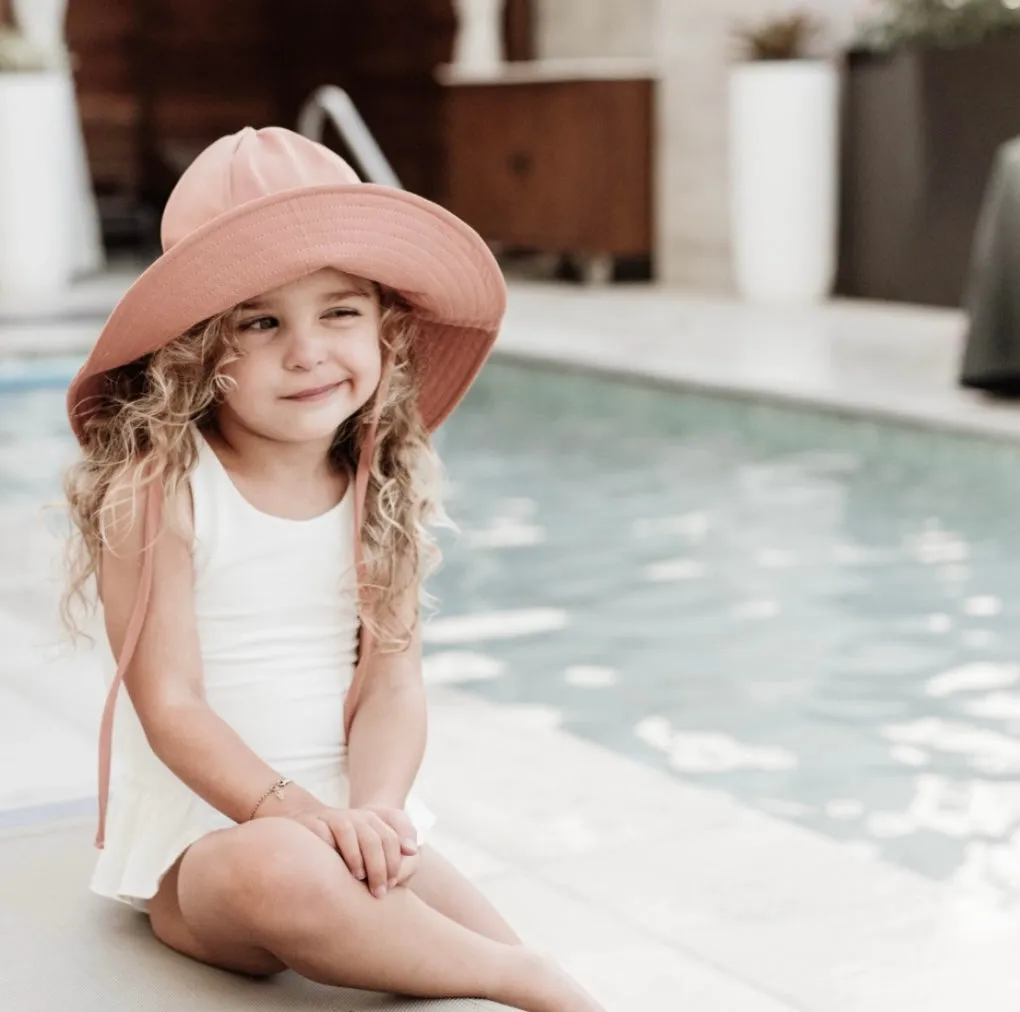 Floppy Hat Swim - Cocoa