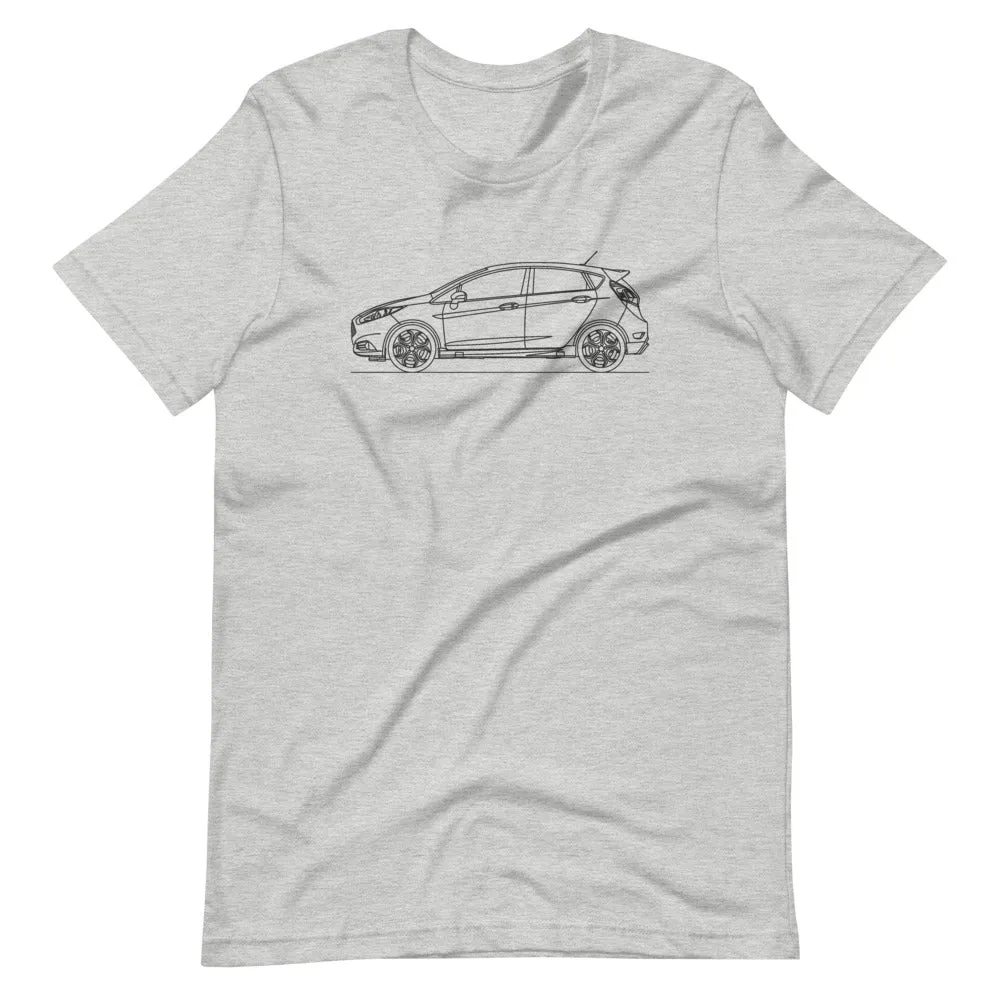 Ford Fiesta ST 6th Gen 4-door silhouette T-shirt