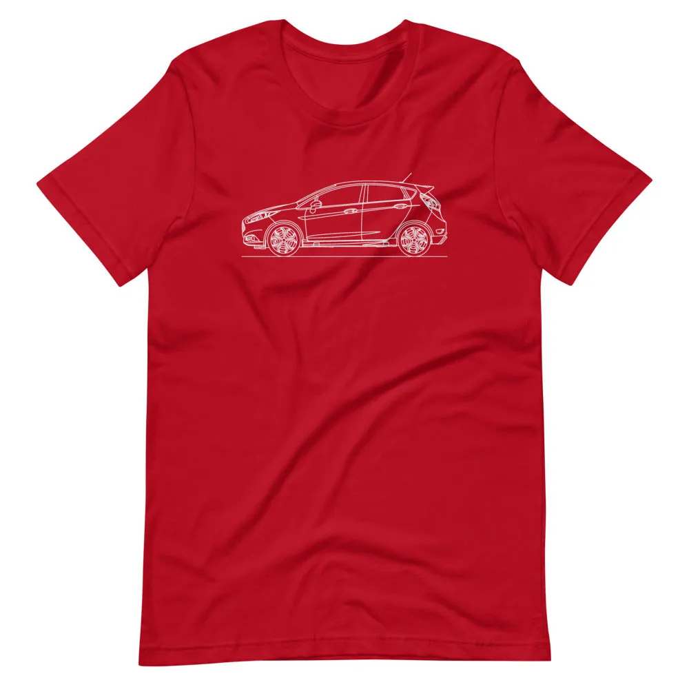 Ford Fiesta ST 6th Gen 4-door silhouette T-shirt