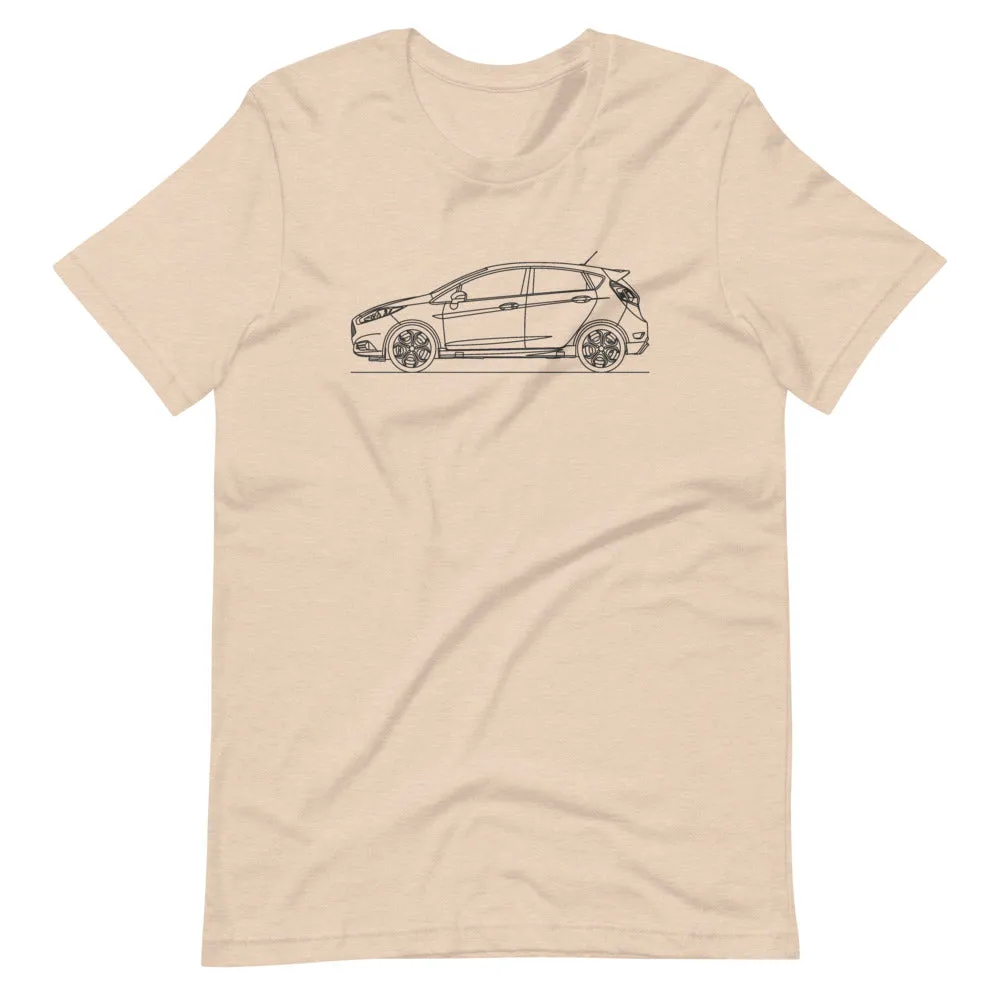 Ford Fiesta ST 6th Gen 4-door silhouette T-shirt