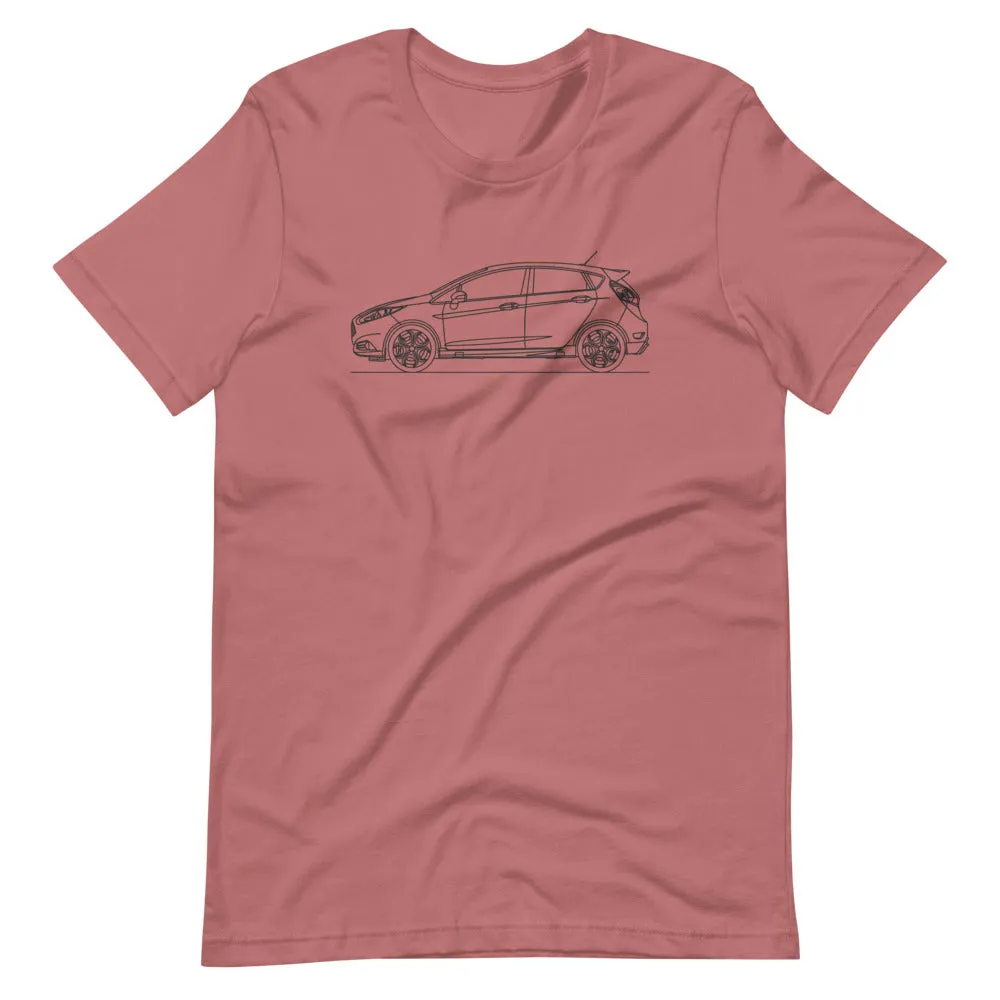 Ford Fiesta ST 6th Gen 4-door silhouette T-shirt