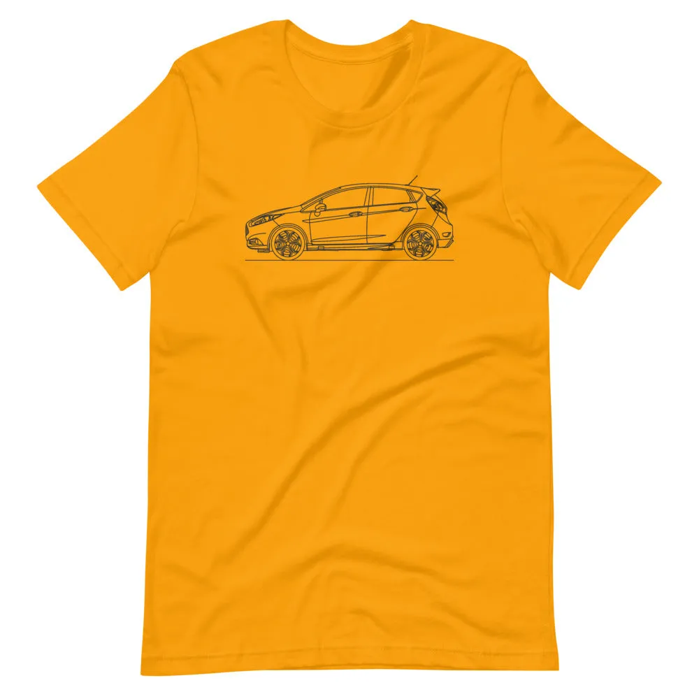 Ford Fiesta ST 6th Gen 4-door silhouette T-shirt