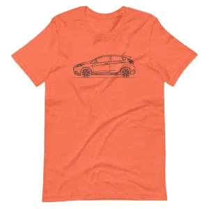 Ford Fiesta ST 6th Gen 4-door silhouette T-shirt