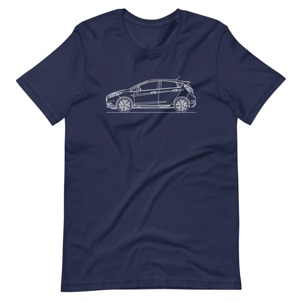Ford Fiesta ST 6th Gen 4-door silhouette T-shirt