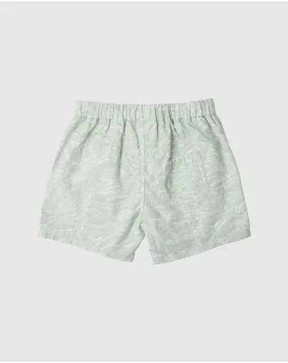 FOX & FINCH CROC PRINT SHORTS 3-7YRS