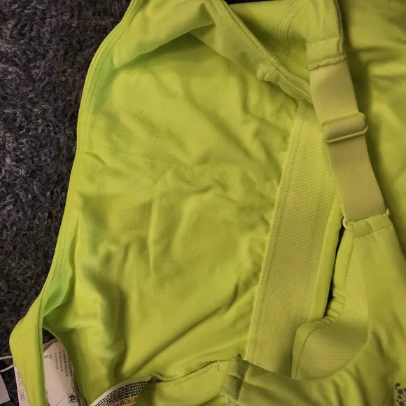 Free People Movement X Hatch Neon Yellow Sports Bra