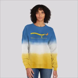 From Oceanside with Love Beach Ombre Sweatshirt
