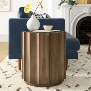 Gaertner End Table Mercury Row®