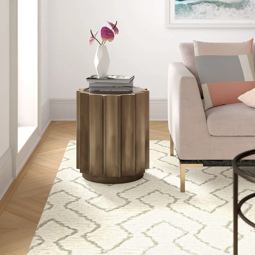Gaertner End Table Mercury Row®