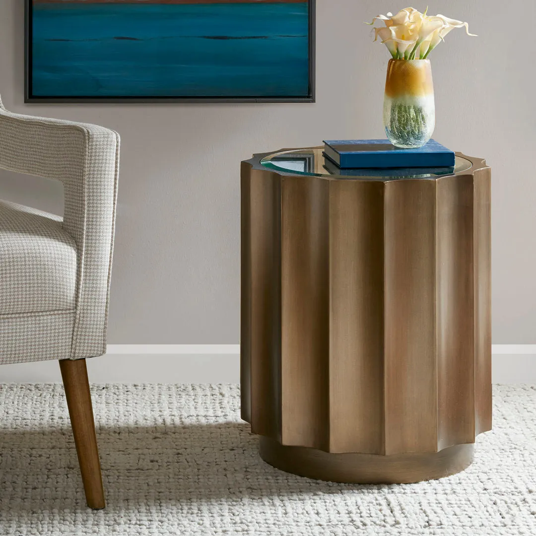 Gaertner End Table Mercury Row®