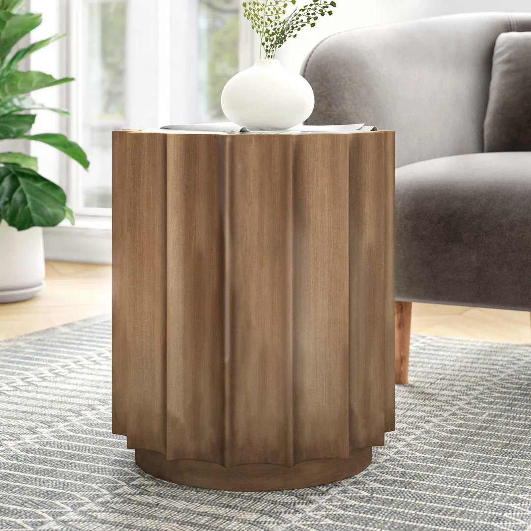 Gaertner End Table Mercury Row®
