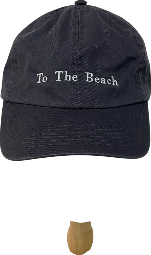 Gigi & Olive Purple Off To The Beach Slogan Baseball Cap One Size