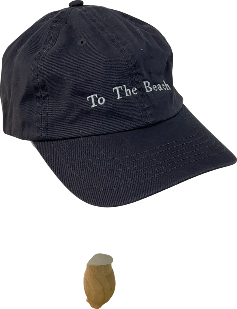 Gigi & Olive Purple Off To The Beach Slogan Baseball Cap One Size