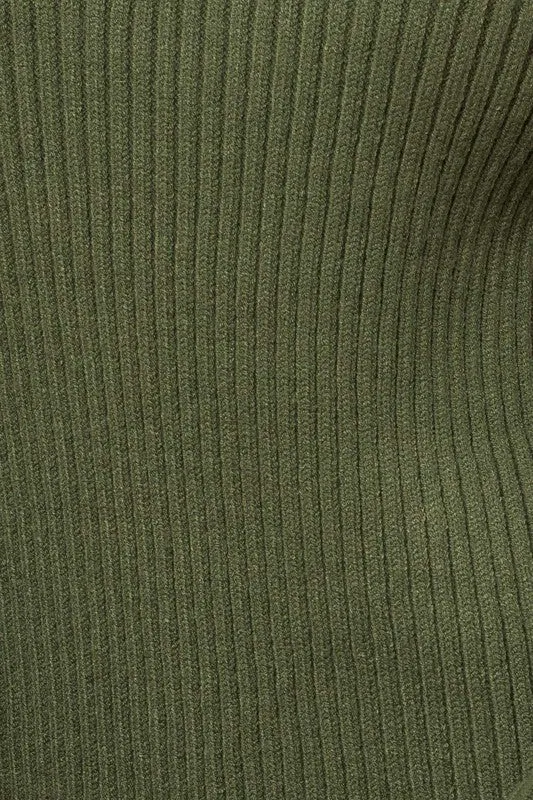 Gilli Turtle Neck Balloon Sleeve Sweater Dress