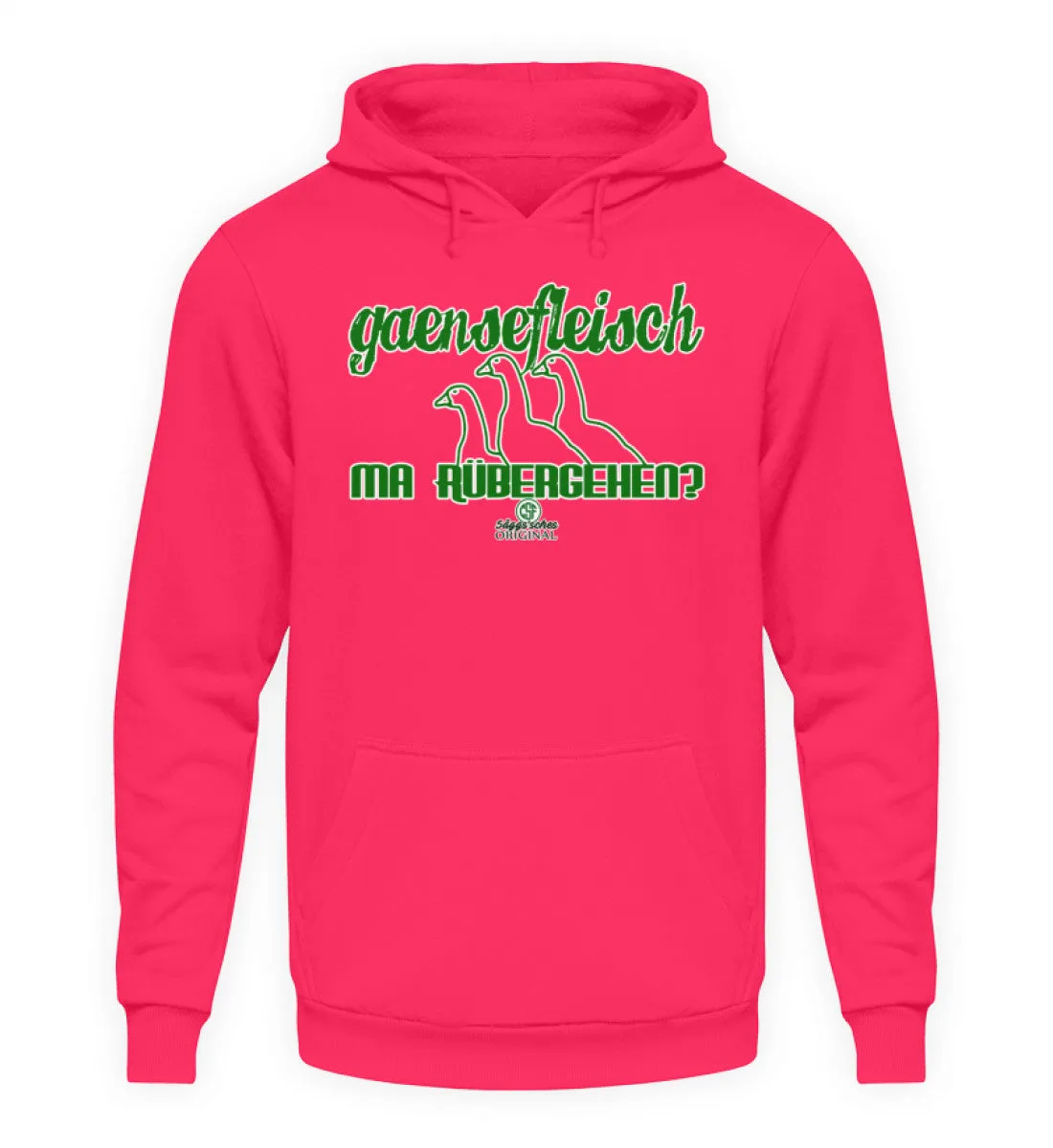 Gänsefleisch ...  - Unisex Kapuzenpullover Hoodie