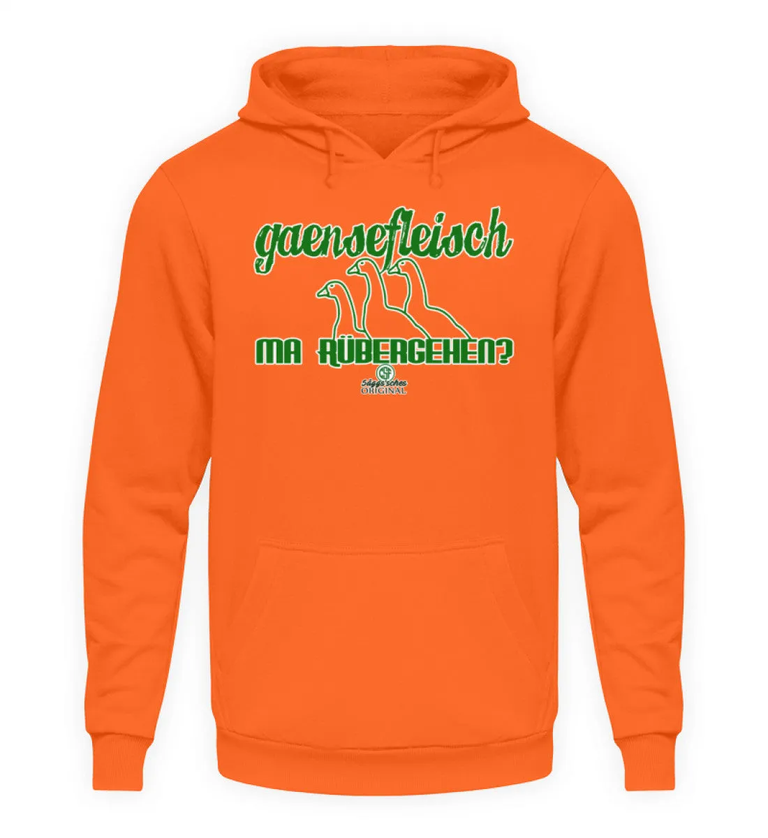 Gänsefleisch ...  - Unisex Kapuzenpullover Hoodie