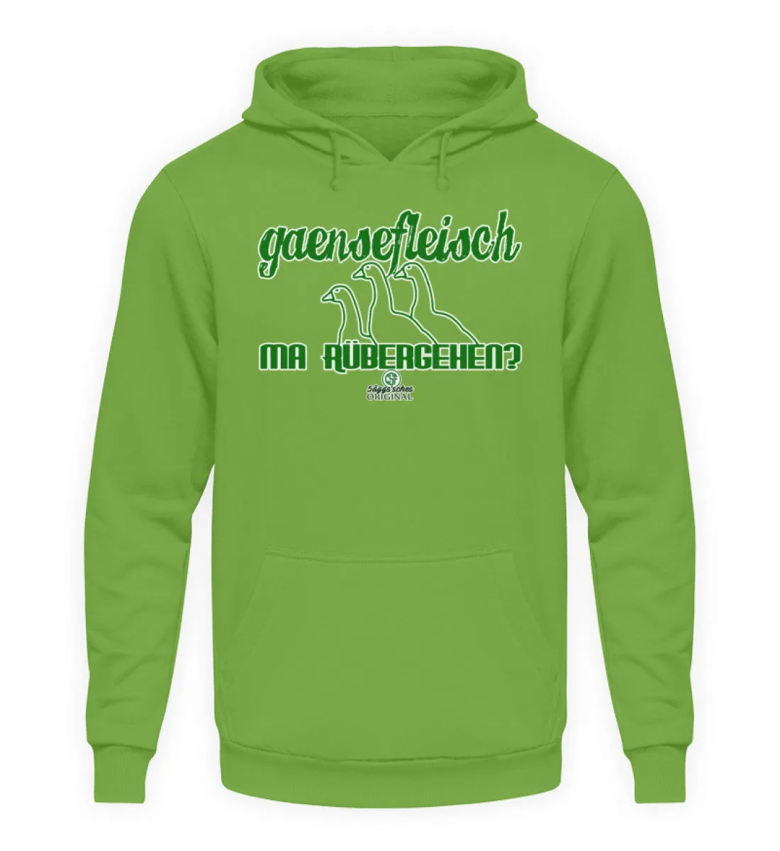 Gänsefleisch ...  - Unisex Kapuzenpullover Hoodie
