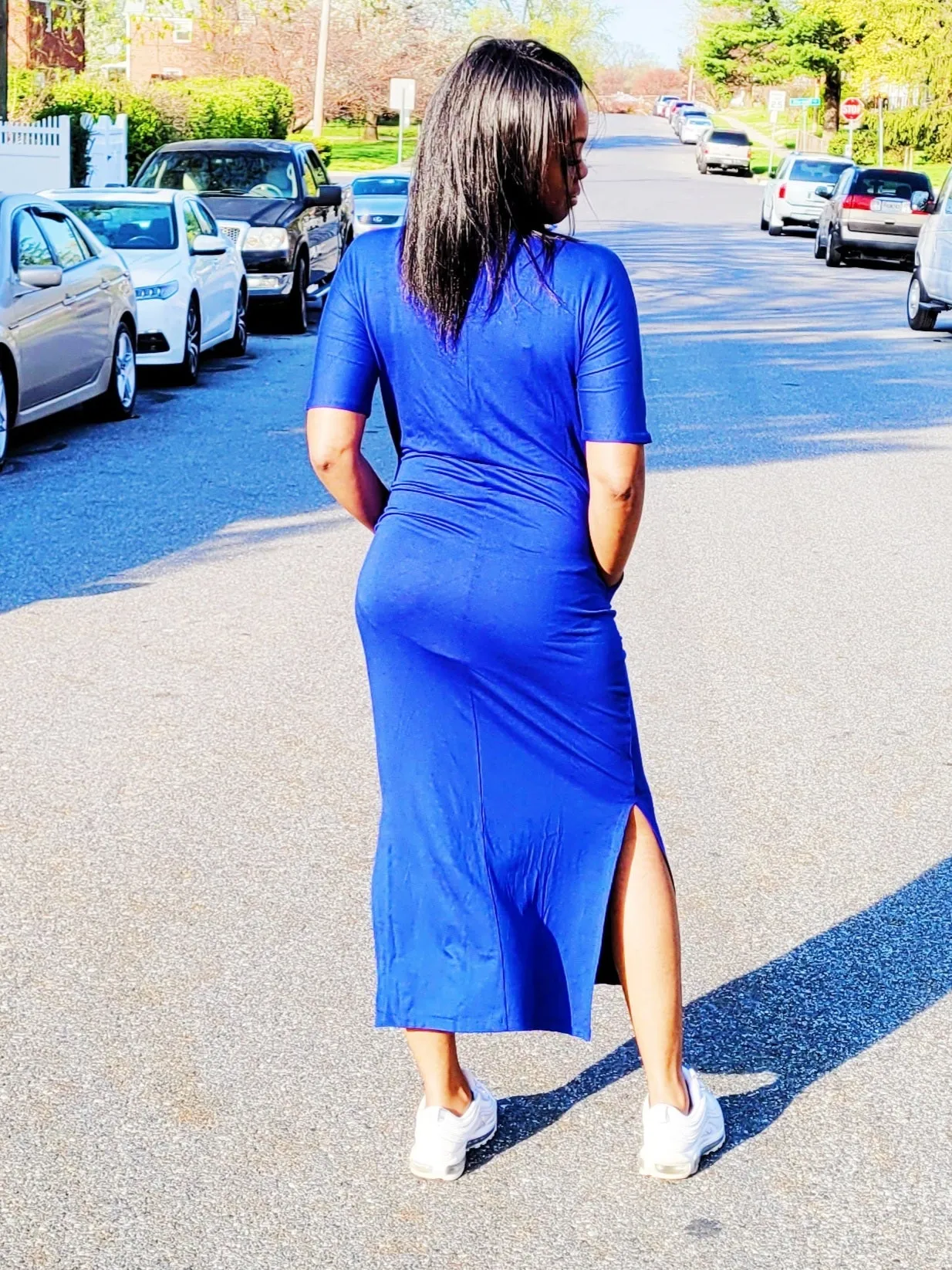 Go with the flow-Body length dress
