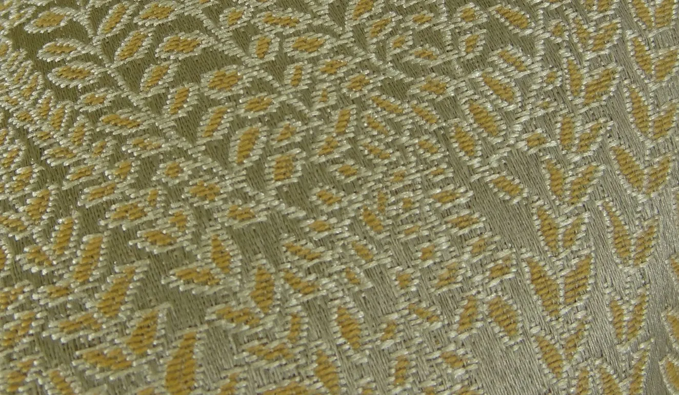 Golden Vineyard  Gold Handmade Luxury Pillow