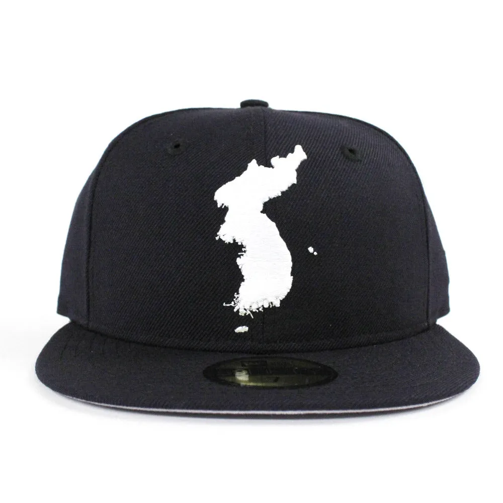 HANBANDO New Era 59Fifty Fitted Hat (Navy Gray Under Brim)