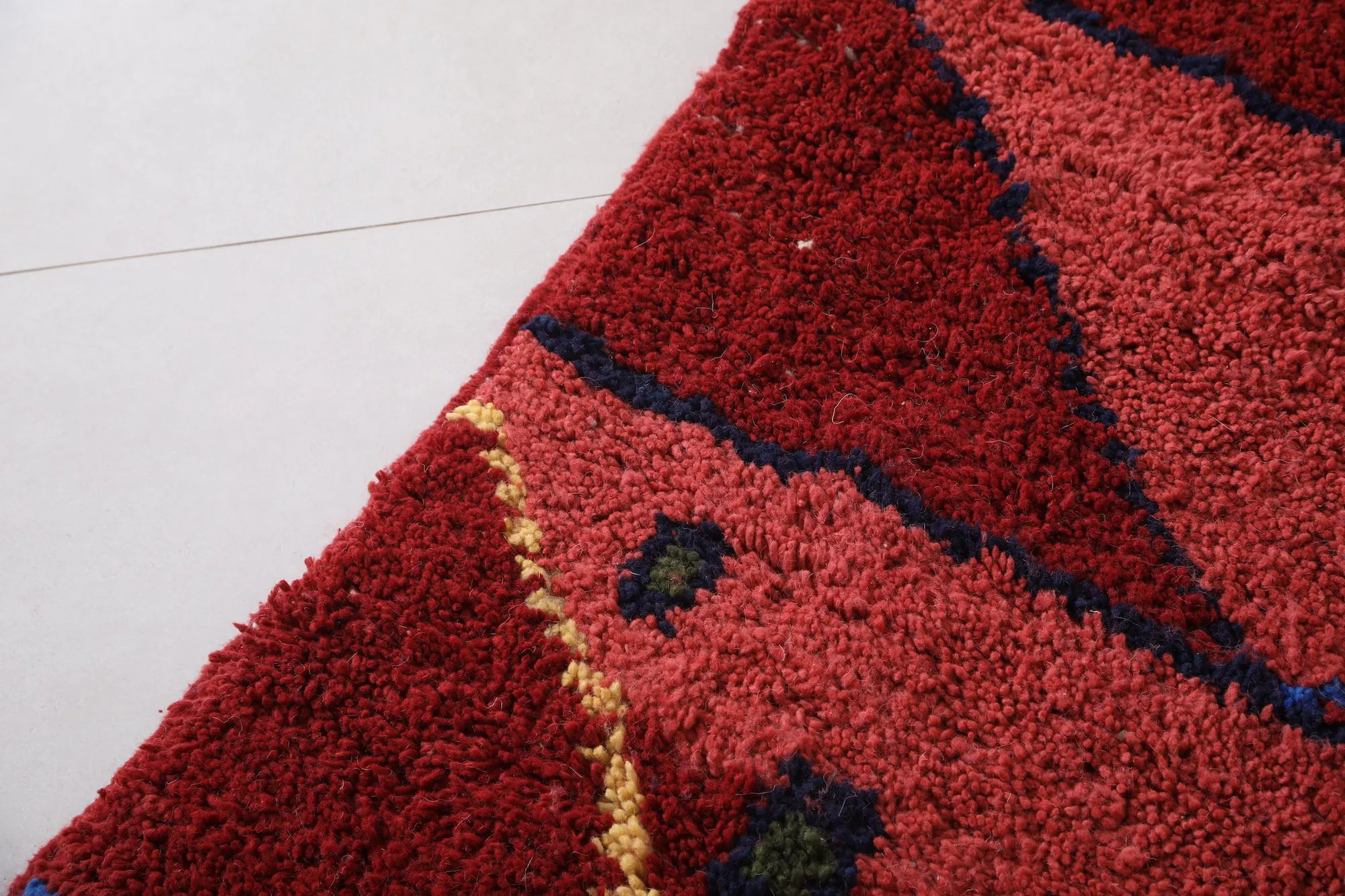 Handmade Moroccan rug - Custom Wool azilal rug