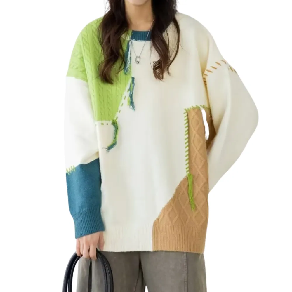 Handmade Tassel Deer Plush Sweater