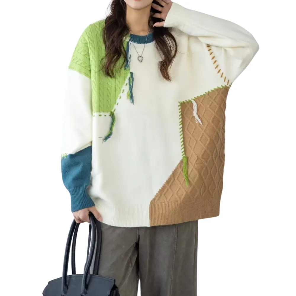 Handmade Tassel Deer Plush Sweater