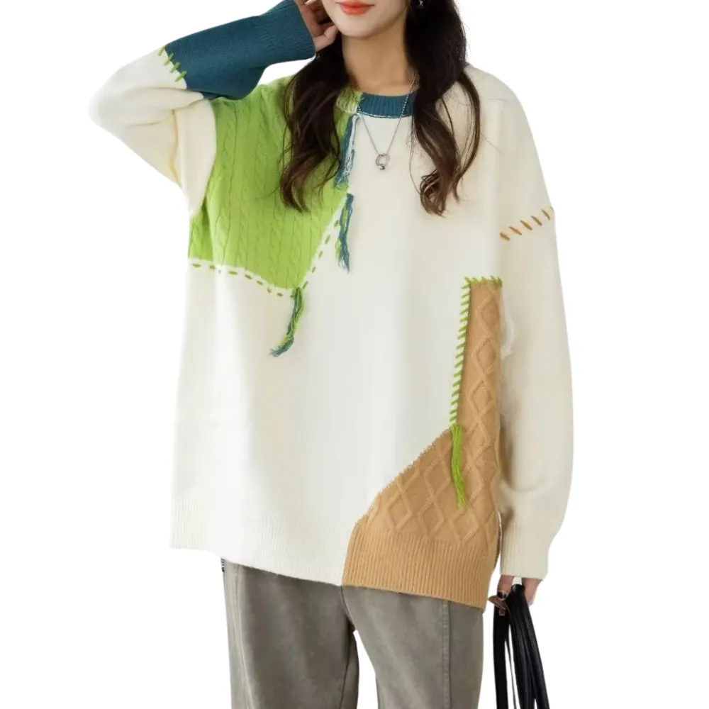 Handmade Tassel Deer Plush Sweater