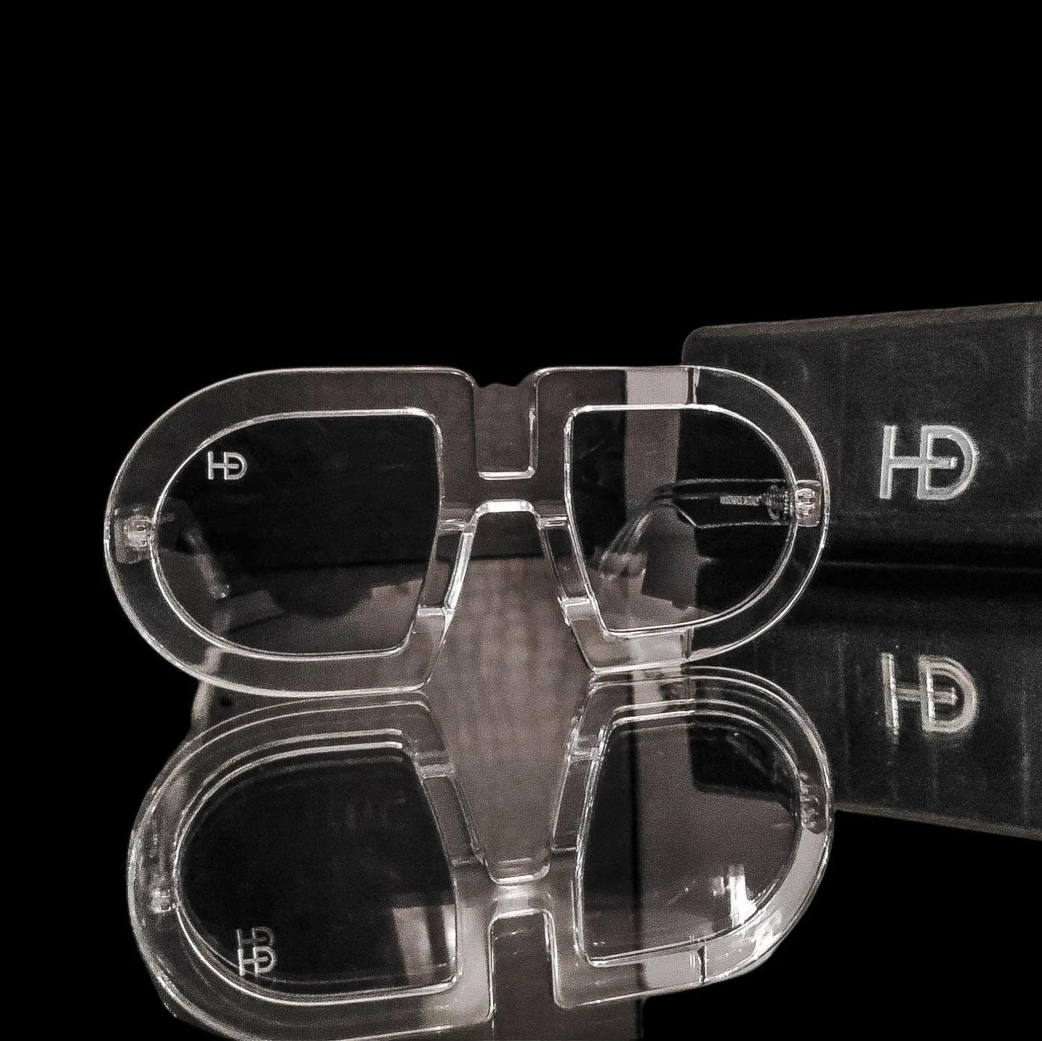 HEED NYC Luxury ICE Frame "Coal Tint" Eyewear