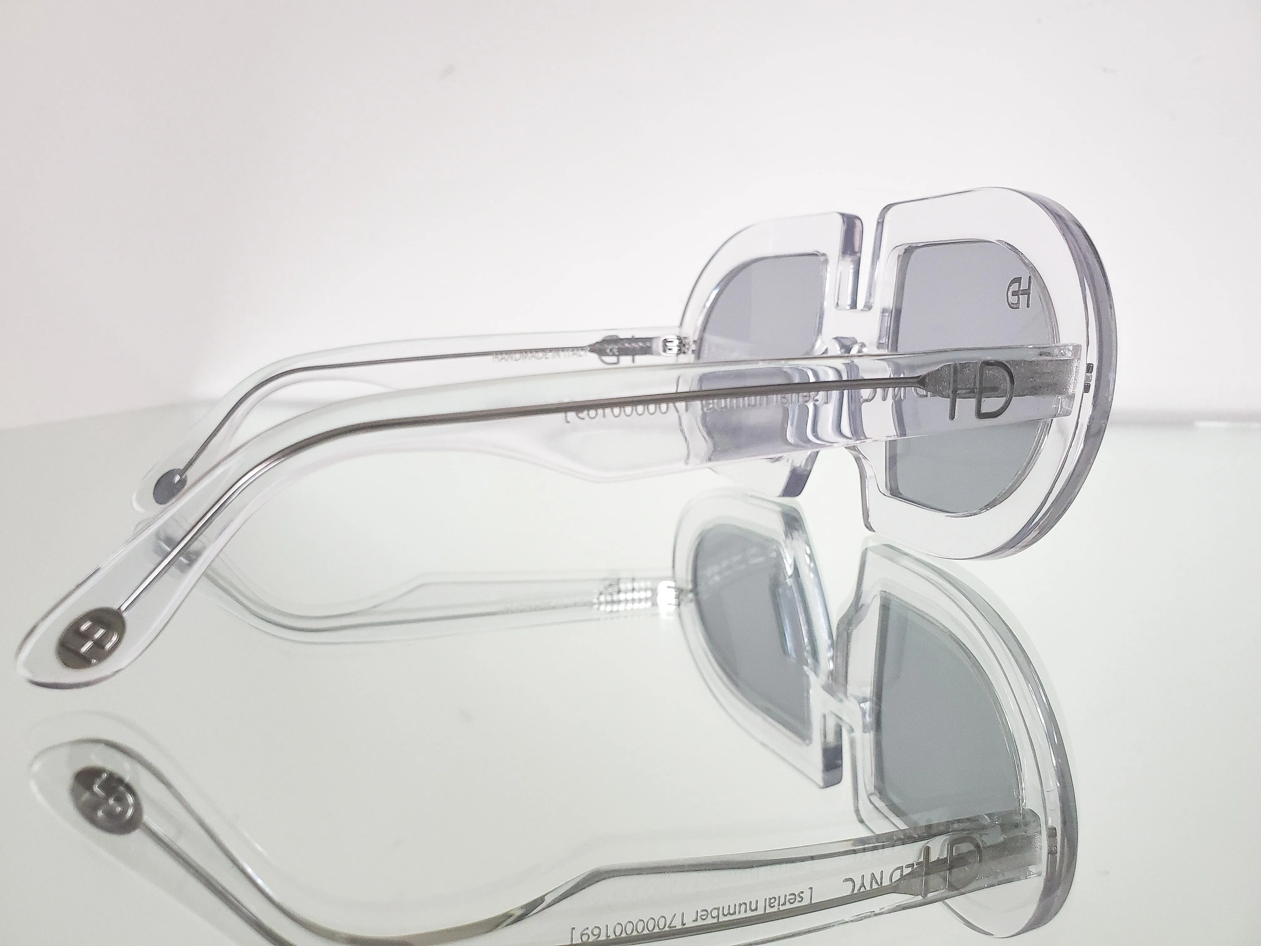 HEED NYC Luxury ICE Frame "Coal Tint" Eyewear