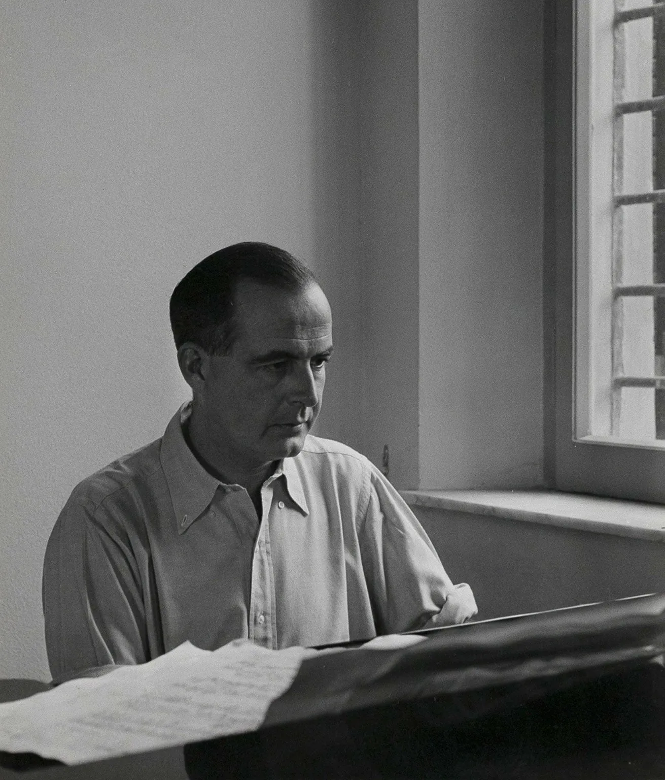 HERBERT LIST "SAM BARBER" PHOTO, 1954