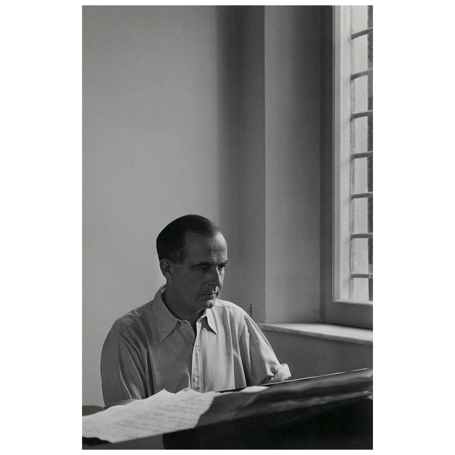 HERBERT LIST "SAM BARBER" PHOTO, 1954
