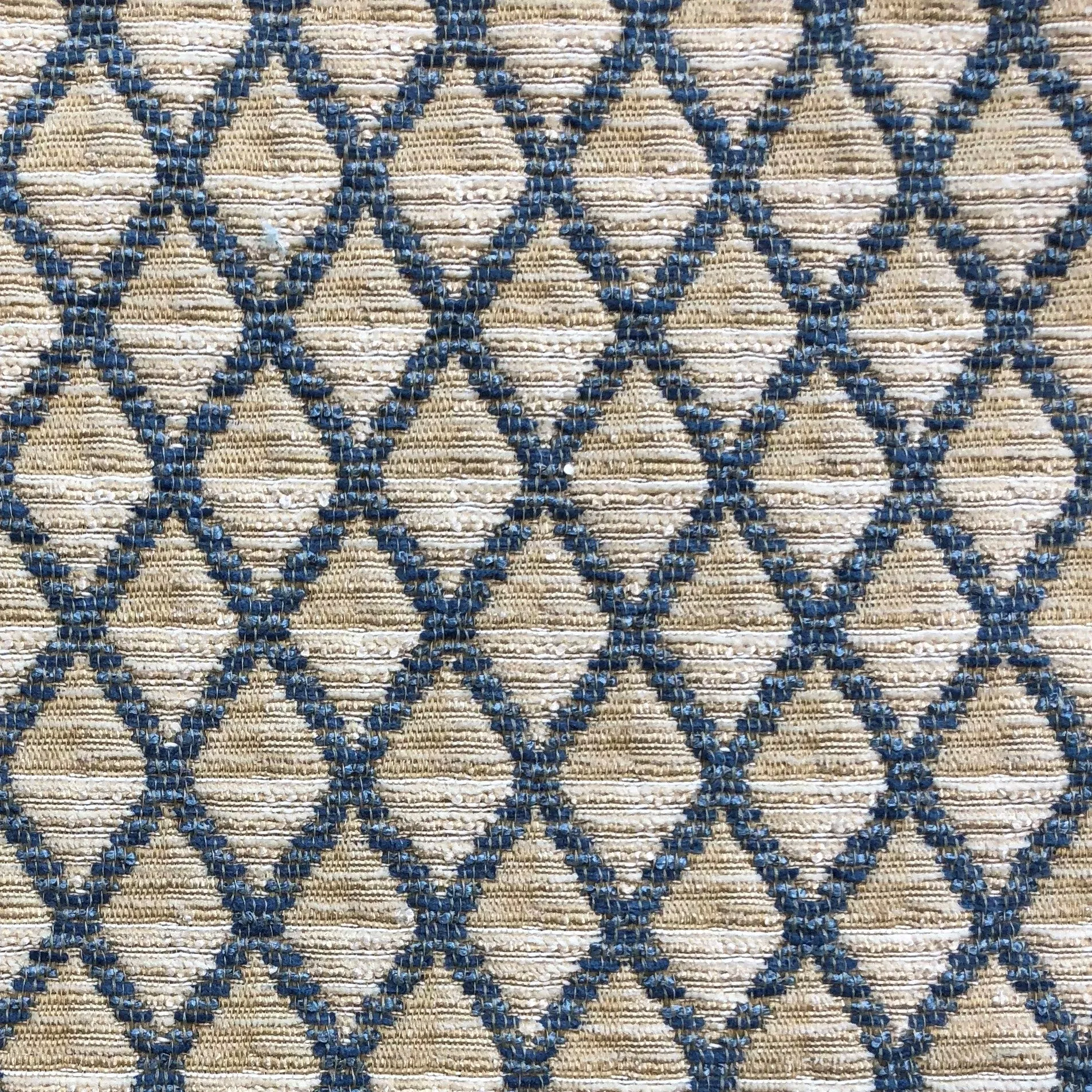 Highland Ridge Yellow, Blue and Ivory Luxury Throw Pillow