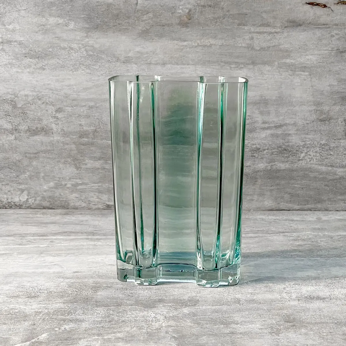 Home Artisan Cayden Sea Green Glass Vase