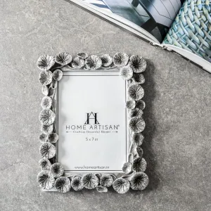Home Artisan Malia Silver Leaf Photo Frame (5x7)
