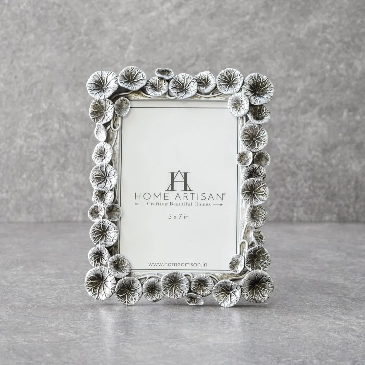 Home Artisan Malia Silver Leaf Photo Frame (5x7)