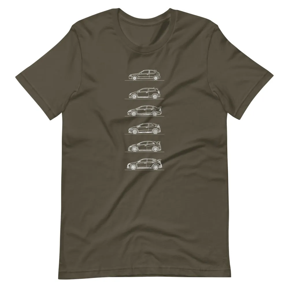 Honda Civic Type R Silhouette T-shirt